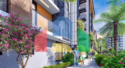 Квартиры планировки 1+1 и 2+1 в районе Белек - Анталия