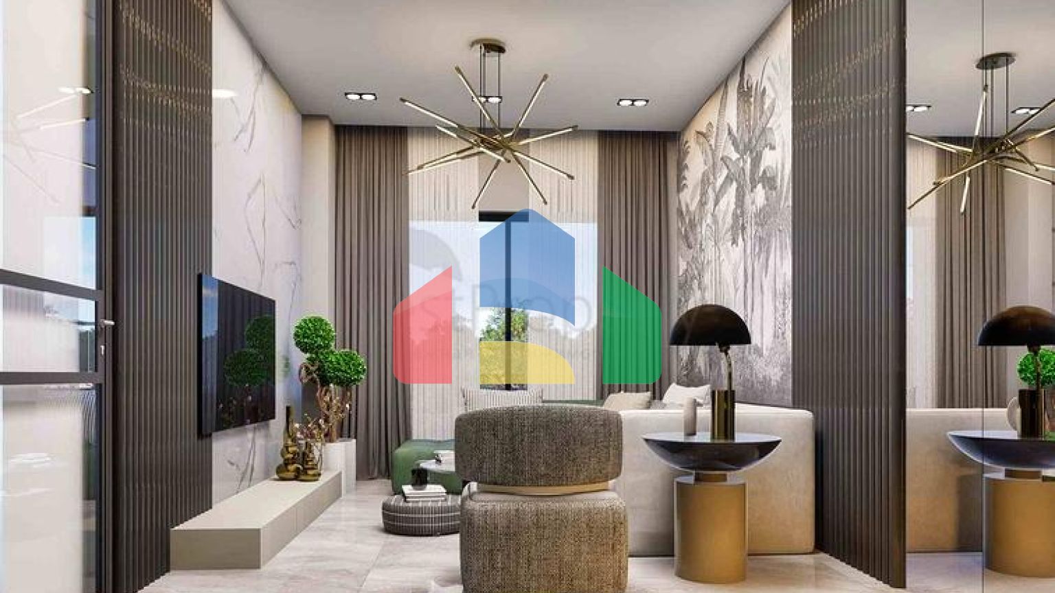 Квартиры планировки 1+1 и 2+1 в районе Белек - Анталия