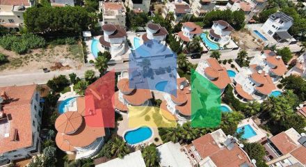 Вілла планування 3 + 1 розміром 320 м2 в районі Белек