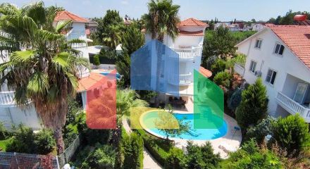 Вілла планування 3 + 1 розміром 320 м2 в районі Белек