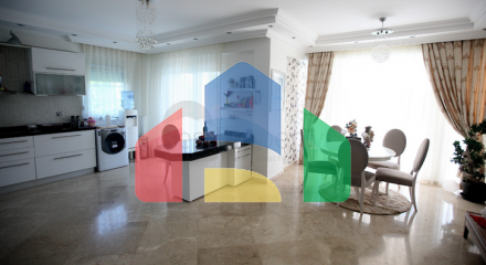 4+1 furnished villa in the center of Belek, 500 m from the golf courses