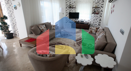 4+1 furnished villa in the center of Belek, 500 m from the golf courses