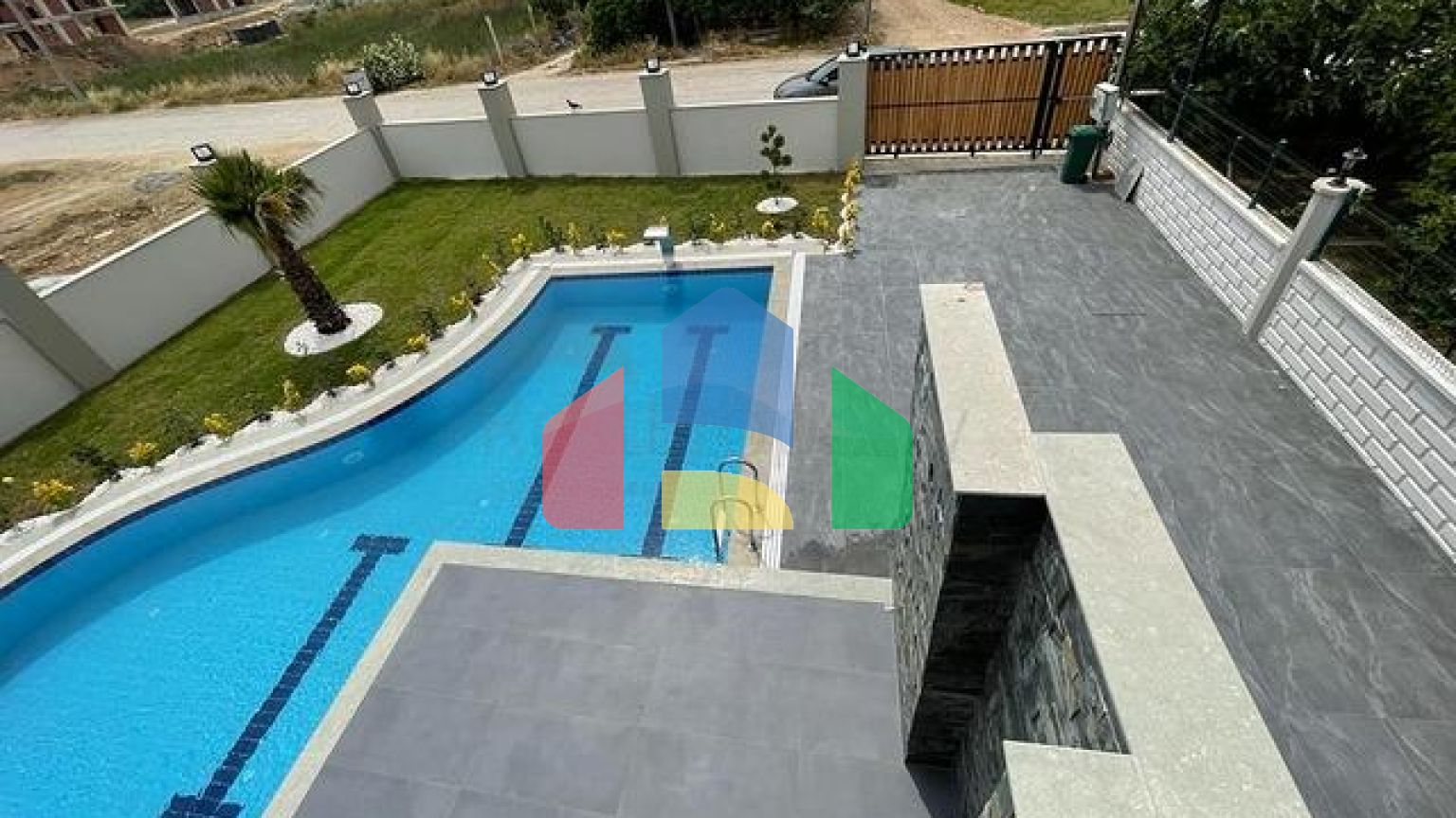 Вилла с бассейном планировки 5+1 в районе Белек - Анталия