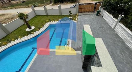 Вилла с бассейном планировки 5+1 в районе Белек - Анталия