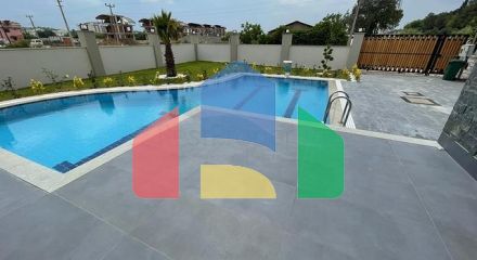 Вилла с бассейном планировки 5+1 в районе Белек - Анталия