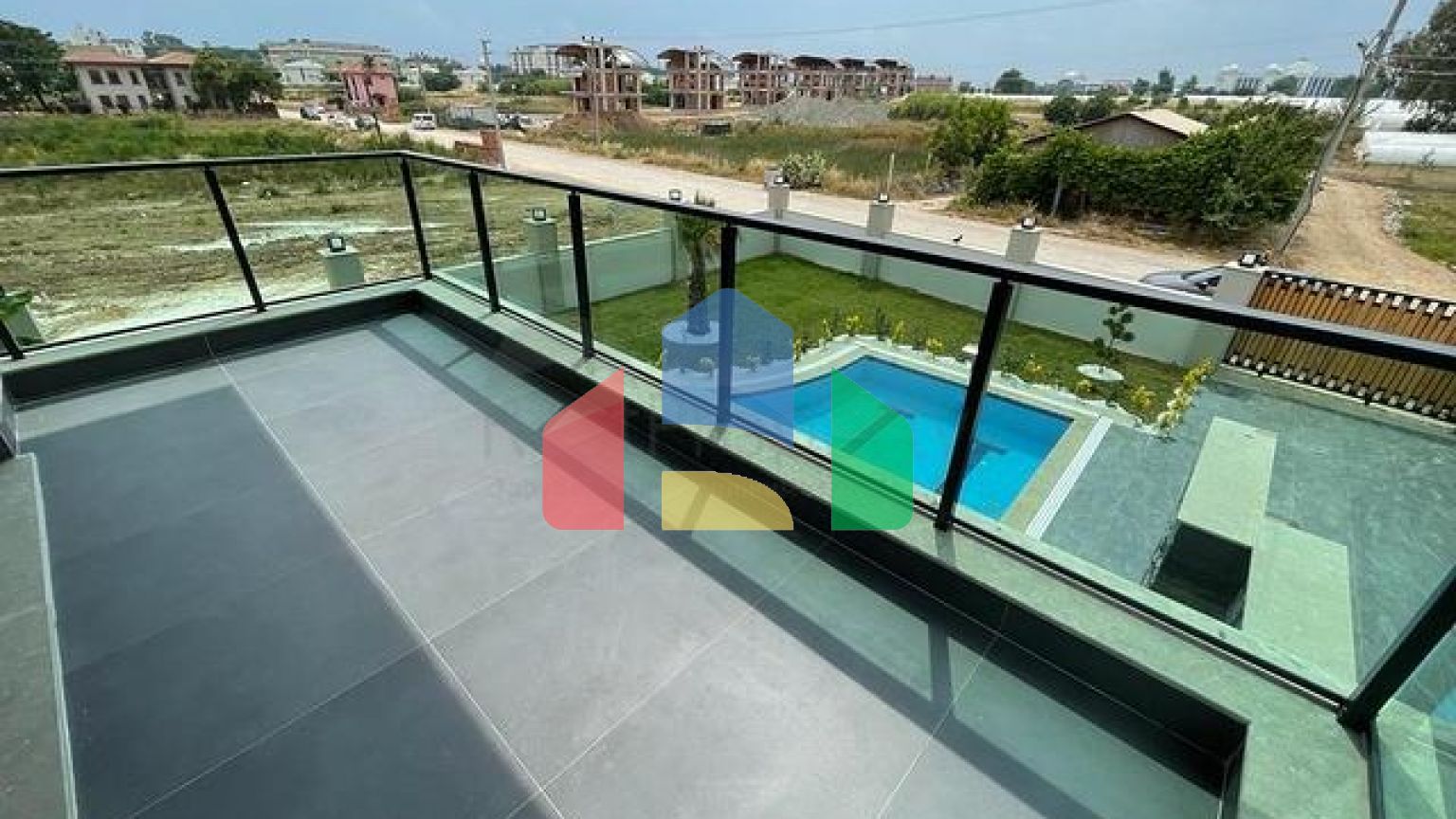 Вилла с бассейном планировки 5+1 в районе Белек - Анталия