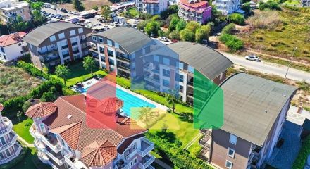 Квартира планировки 4+1 в районе Белек - Анталия