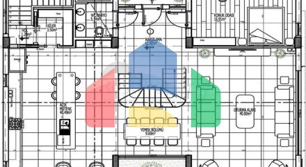 Вілла планування 4 + 1 в районі Белек - Анталія