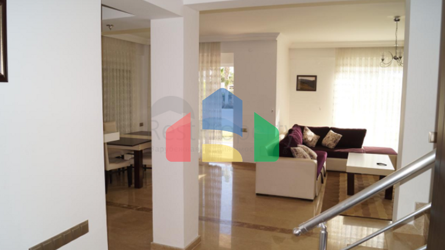 Вилла 4+1 с мебелью рядом с Национальным гольф клубом в Кадрие Белеке