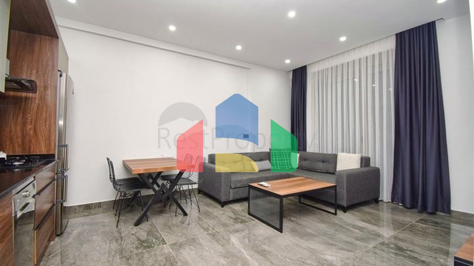 Квартира планировки 1+1 в престижном комплексе район Белек - Анталия