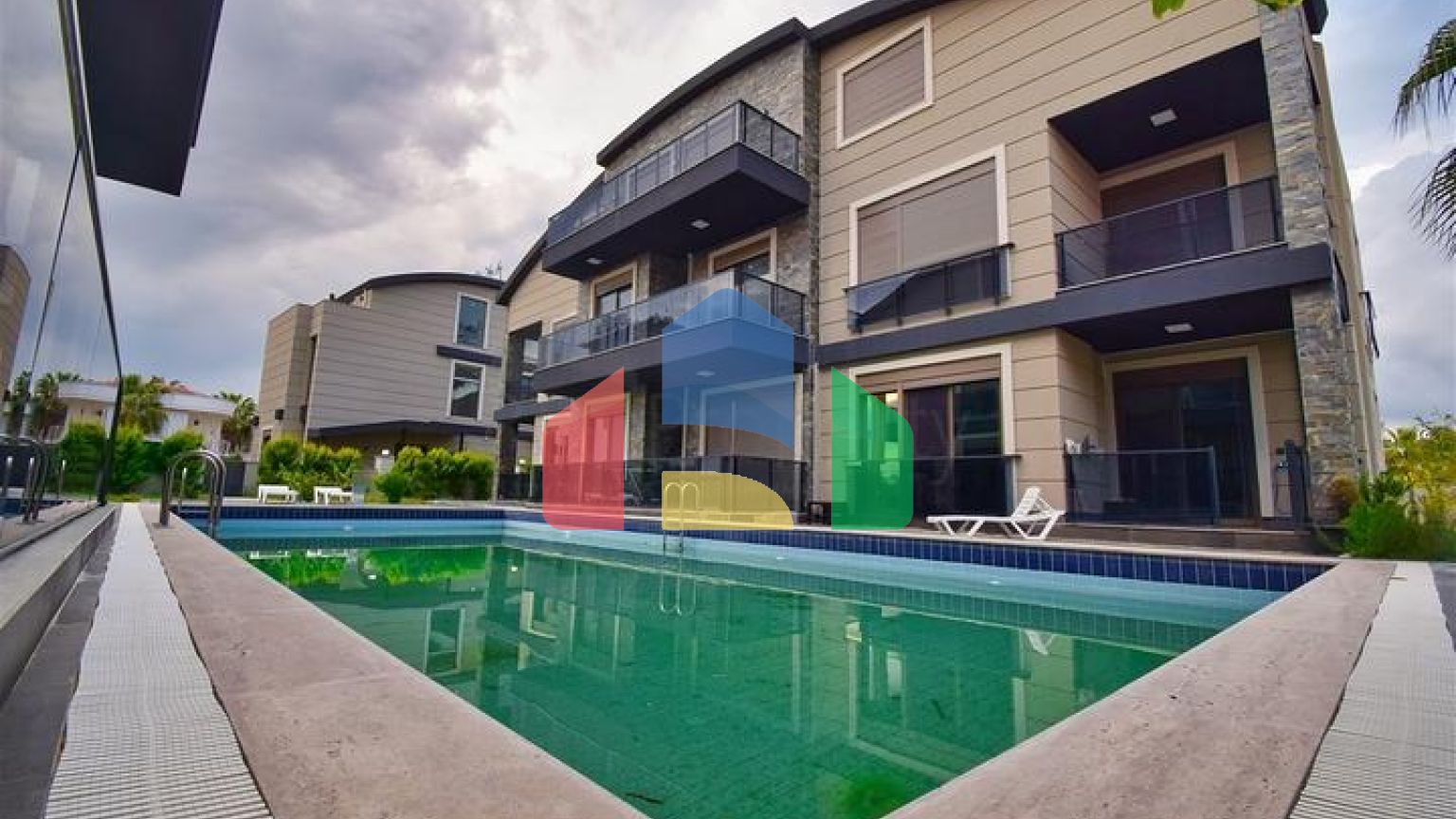 Квартира планировки 1+1 в престижном комплексе район Белек - Анталия