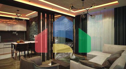1+1 and 2+1 duplex apartments in Belek Antalya area