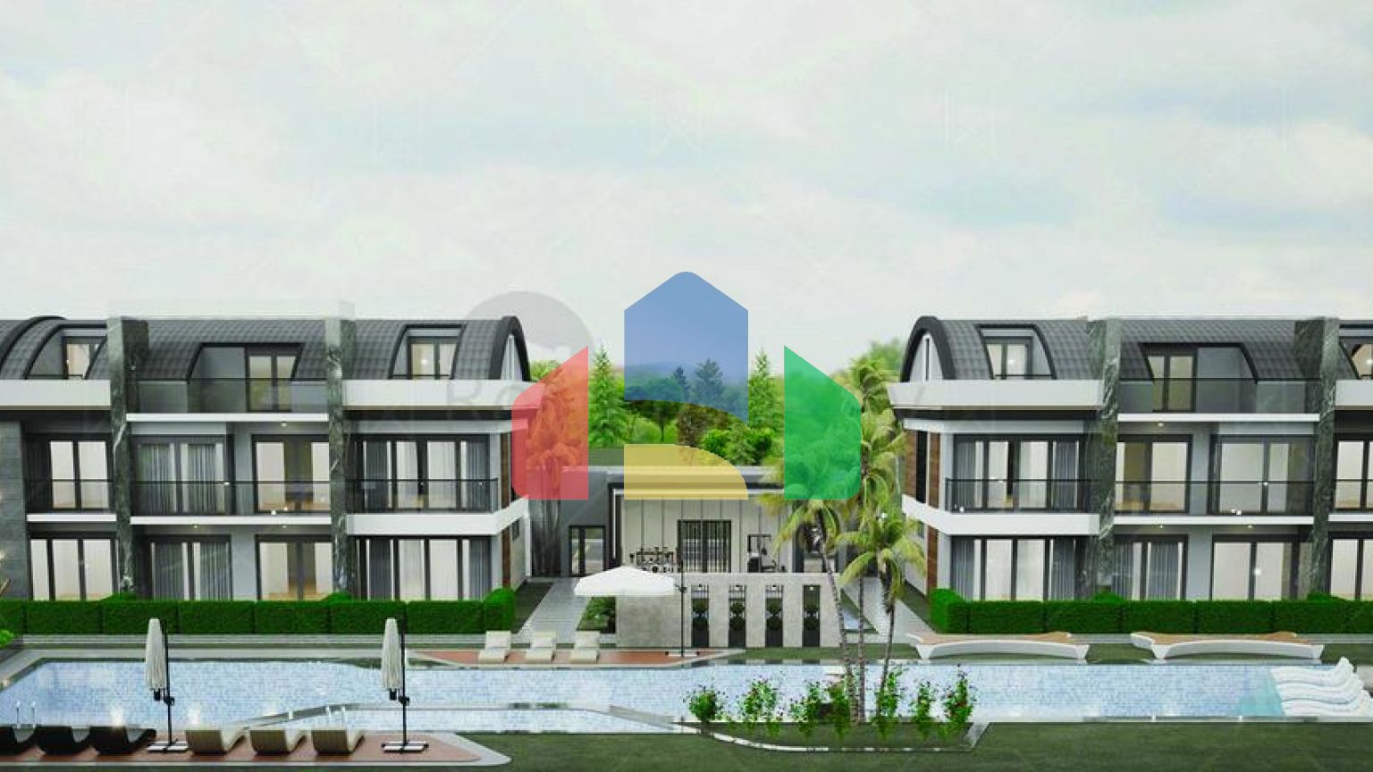 Квартиры планировки 1+1 и 2+1 дуплекс в районе Белек - Анталия