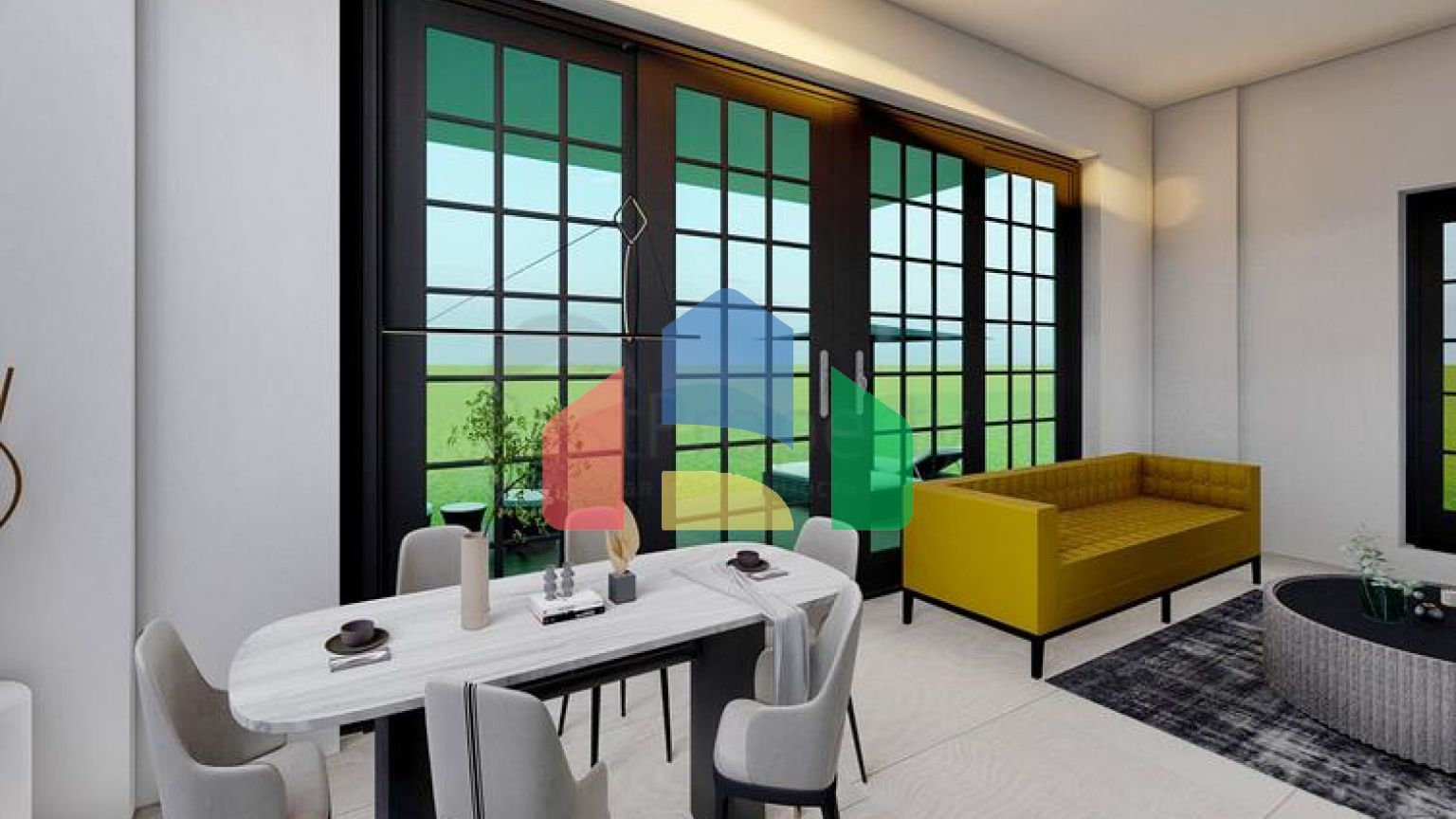 Отдельностоящая вилла планировки 3+1 в районе Белек - Анталия