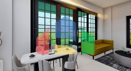 Отдельностоящая вилла планировки 3+1 в районе Белек - Анталия