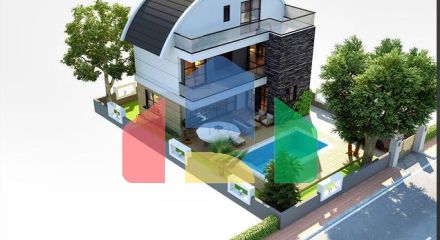 Отдельностоящая вилла планировки 3+1 в районе Белек - Анталия