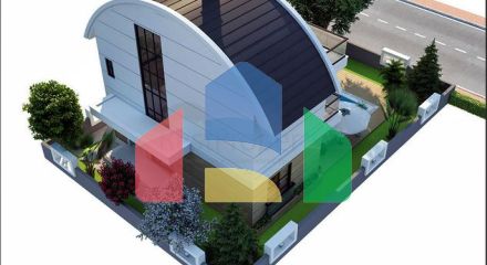 Отдельностоящая вилла планировки 3+1 в районе Белек - Анталия