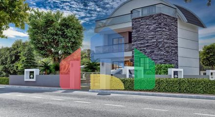 Отдельностоящая вилла планировки 3+1 в районе Белек - Анталия