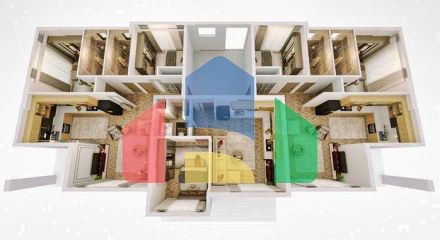 Квартира планировки 1+1 в районе Белек - Анталия