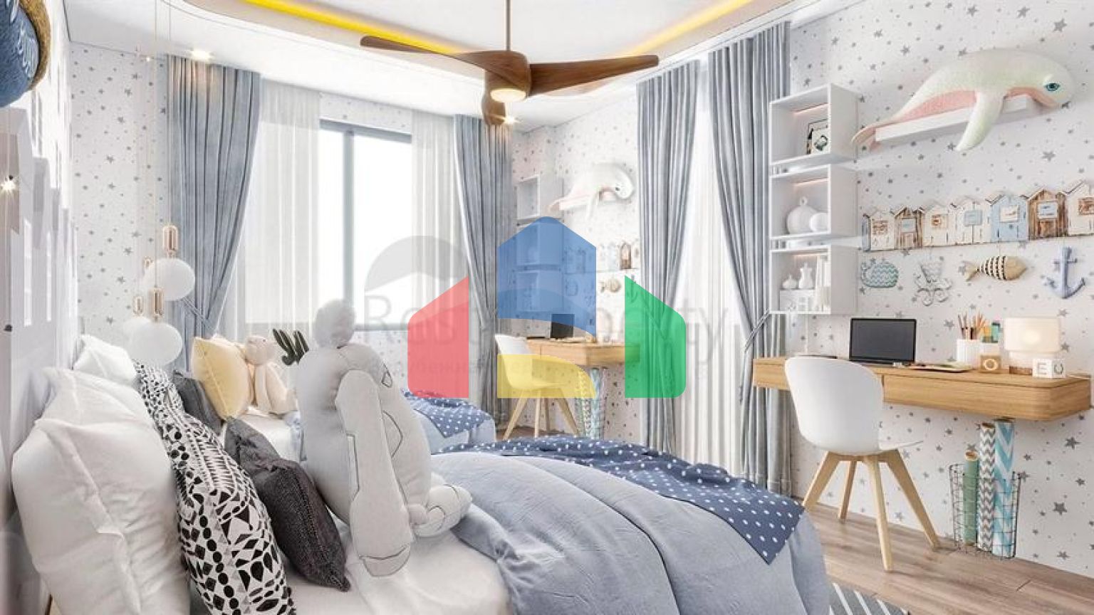 Вилла планировки 4+1 в районе Белек - Анталия