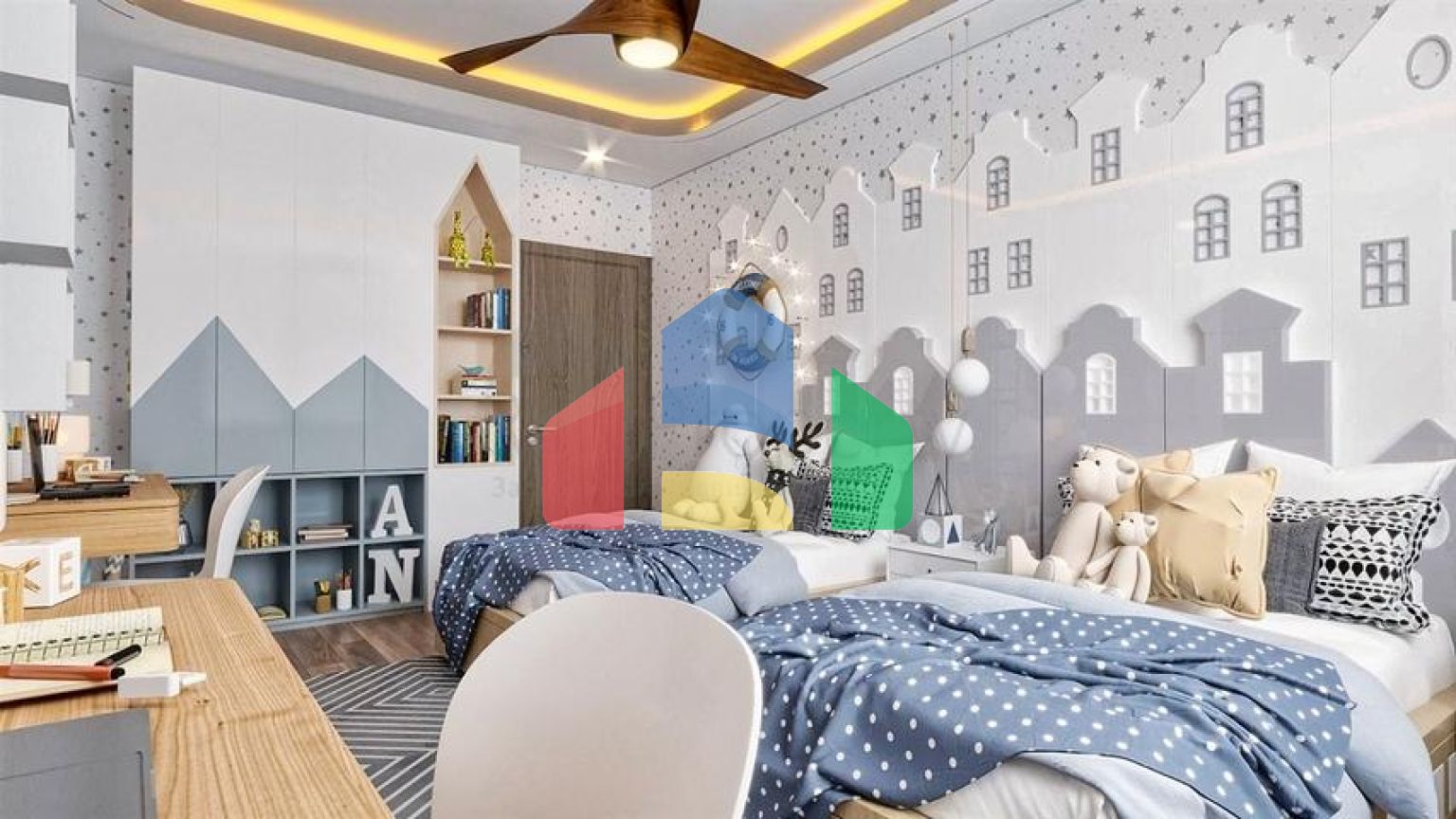 Вилла планировки 4+1 в районе Белек - Анталия