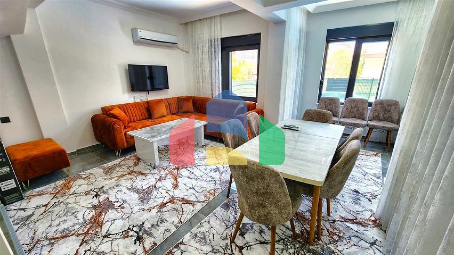 Вілла планування 4 + 1 в районі Белек - Анталія