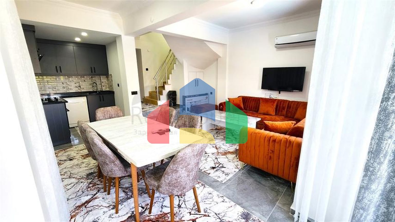 Вілла планування 4 + 1 в районі Белек - Анталія