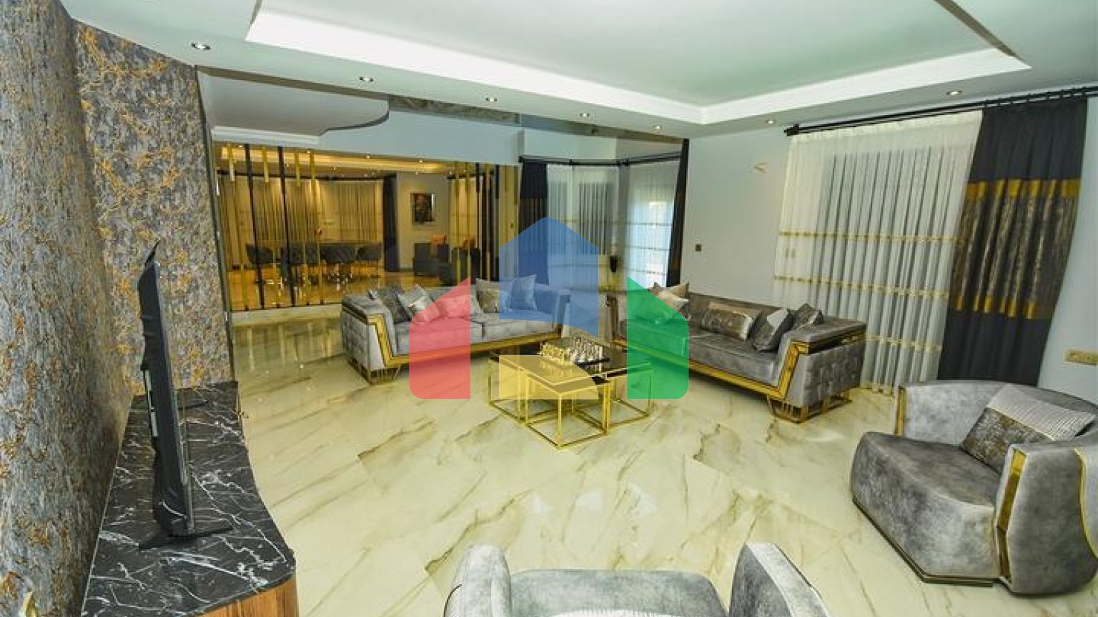 Вилла планировки 7+1 в районе Белек - Анталия