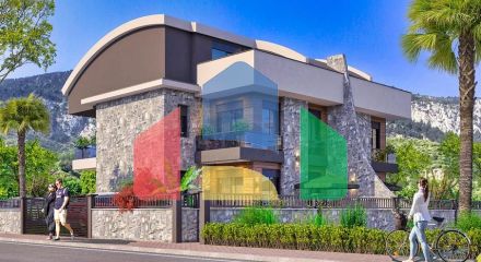 Вілла планування 4 + 1 в районі Белек - Анталія