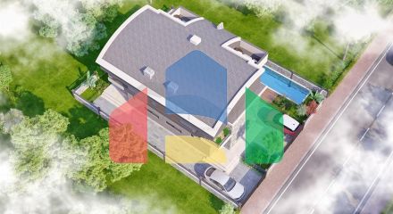 Вілла планування 4 + 1 в районі Белек - Анталія