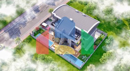 Вілла планування 4 + 1 в районі Белек - Анталія