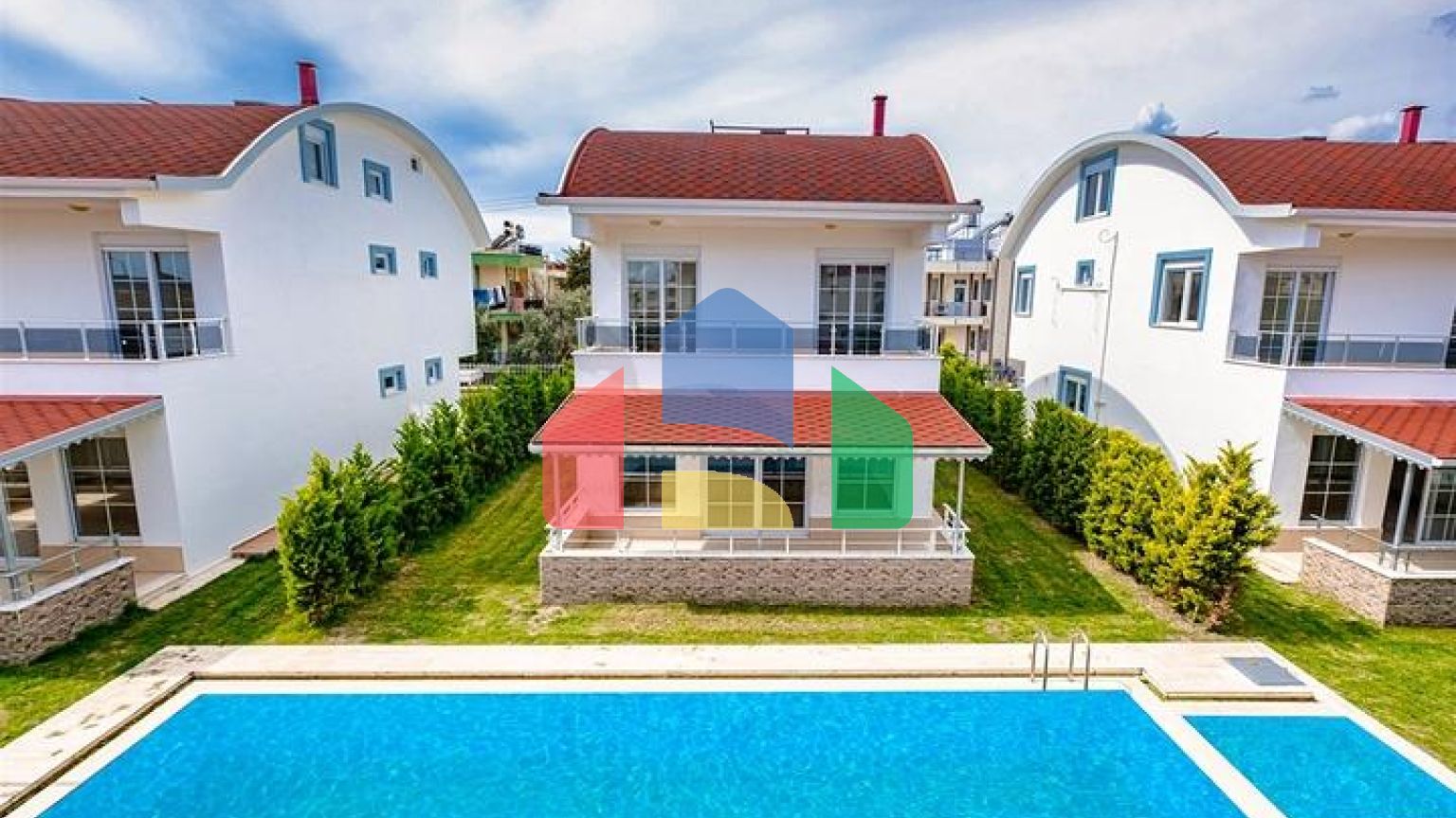 Виллы планировки 5+1 в районе Белек - Анталия