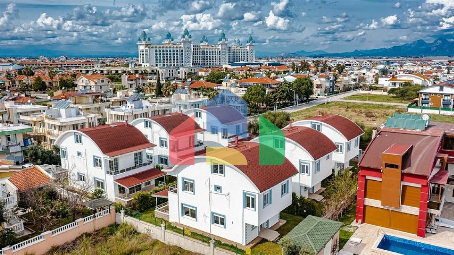 Виллы планировки 5+1 в районе Белек - Анталия