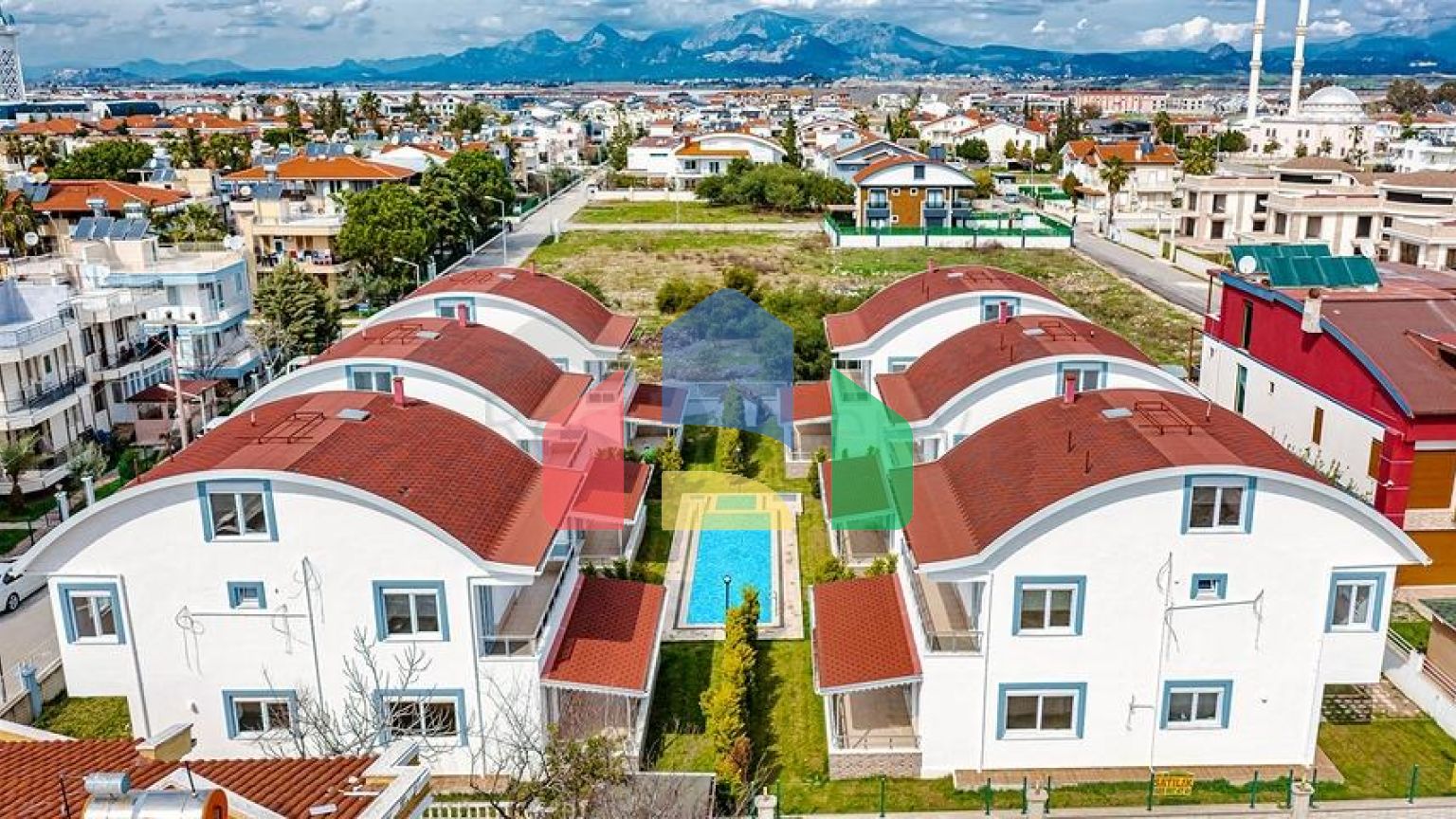 Виллы планировки 5+1 в районе Белек - Анталия