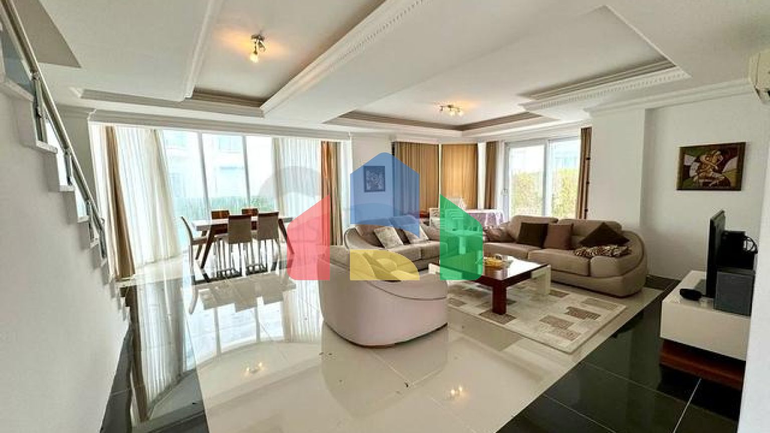 Вілла планування 4 + 1 в районі Белек - Анталія