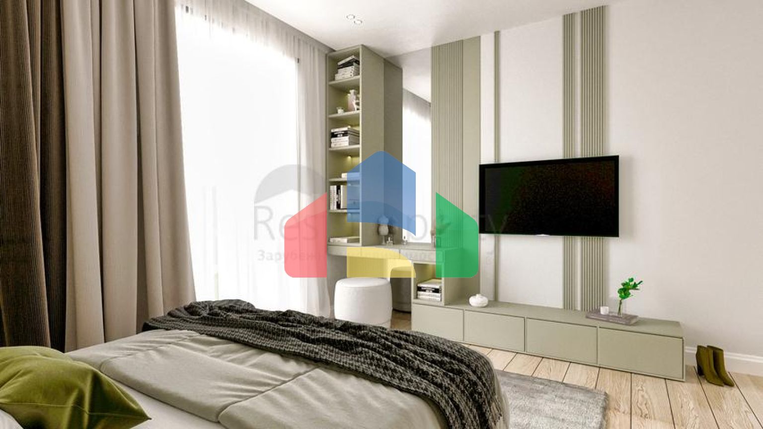 Вилла планировки 4+1 в районе Белек - Анталия