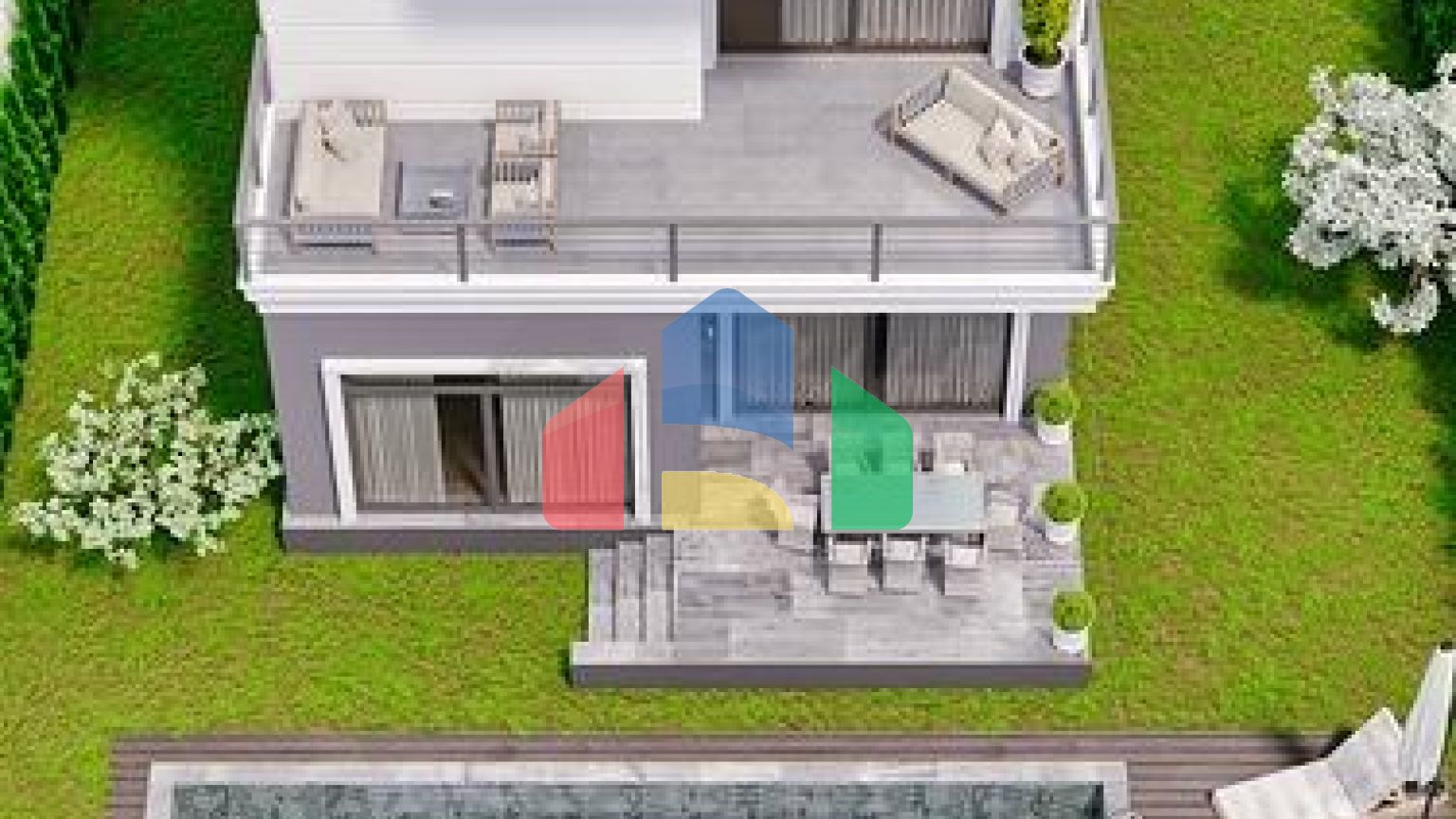 Вилла планировки 4+1 в районе Белек - Анталия