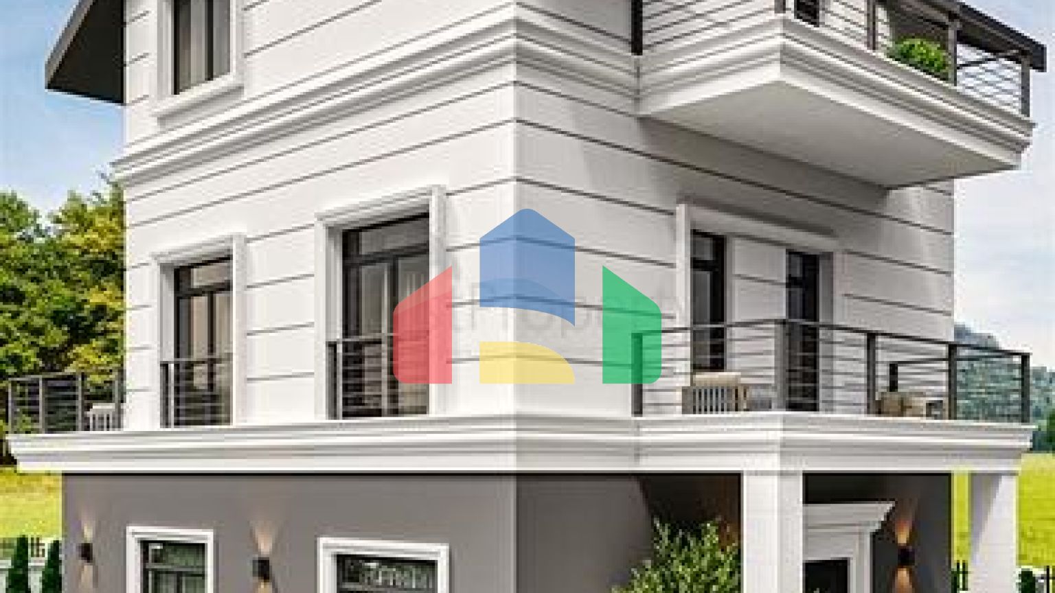 Вилла планировки 4+1 в районе Белек - Анталия