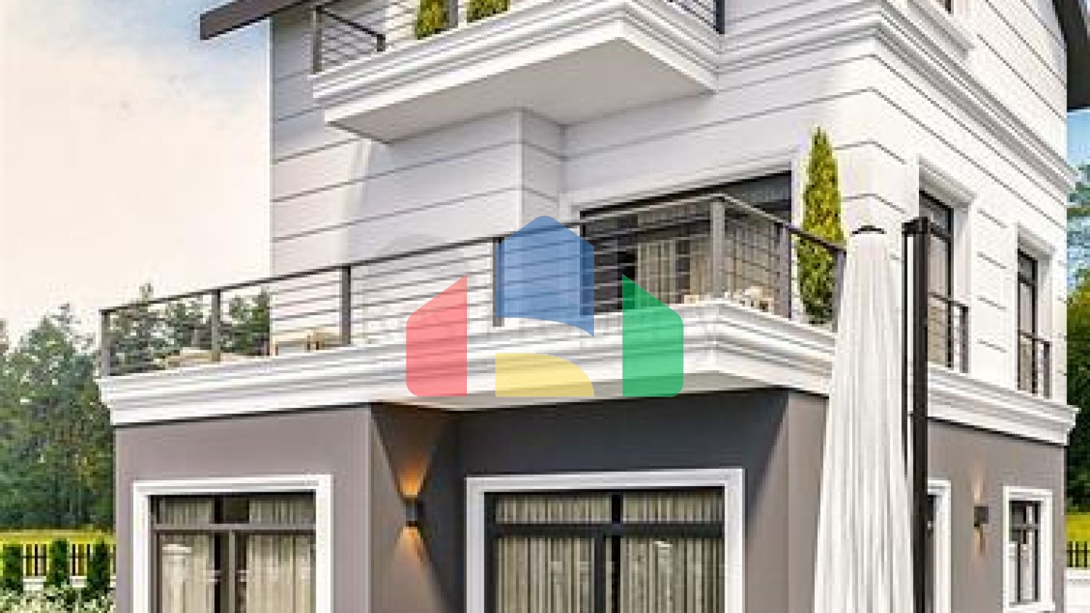 Вилла планировки 4+1 в районе Белек - Анталия