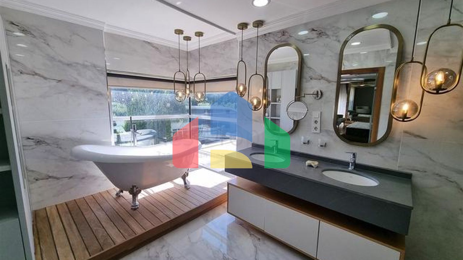 Вилла планировки 4+1 в микрорайоне Кадрие - Анталия