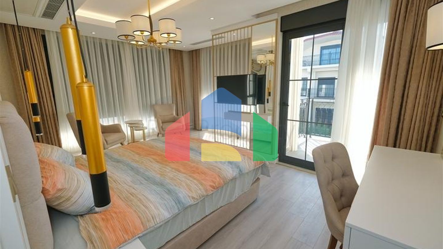 Вилла планировки 6+1 в районе Белек - Анталия