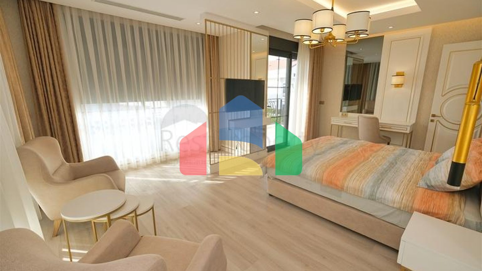 Вилла планировки 6+1 в районе Белек - Анталия