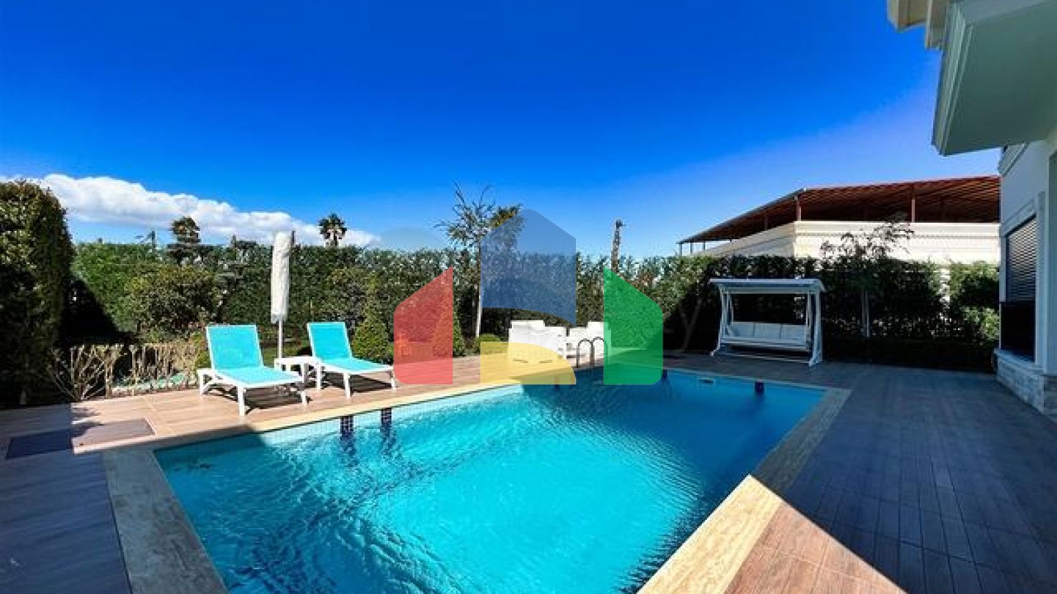 Вилла планировки 6+1 в районе Белек - Анталия