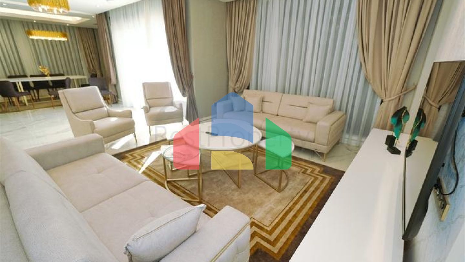 Вилла планировки 6+1 в районе Белек - Анталия