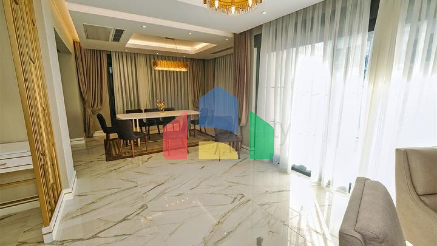 Вилла планировки 6+1 в районе Белек - Анталия