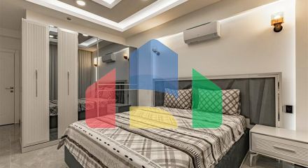 Вилла планировки 3+2 в районе Белек - Анталия