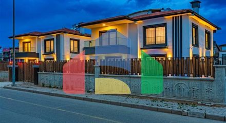 Вилла планировки 3+2 в районе Белек - Анталия