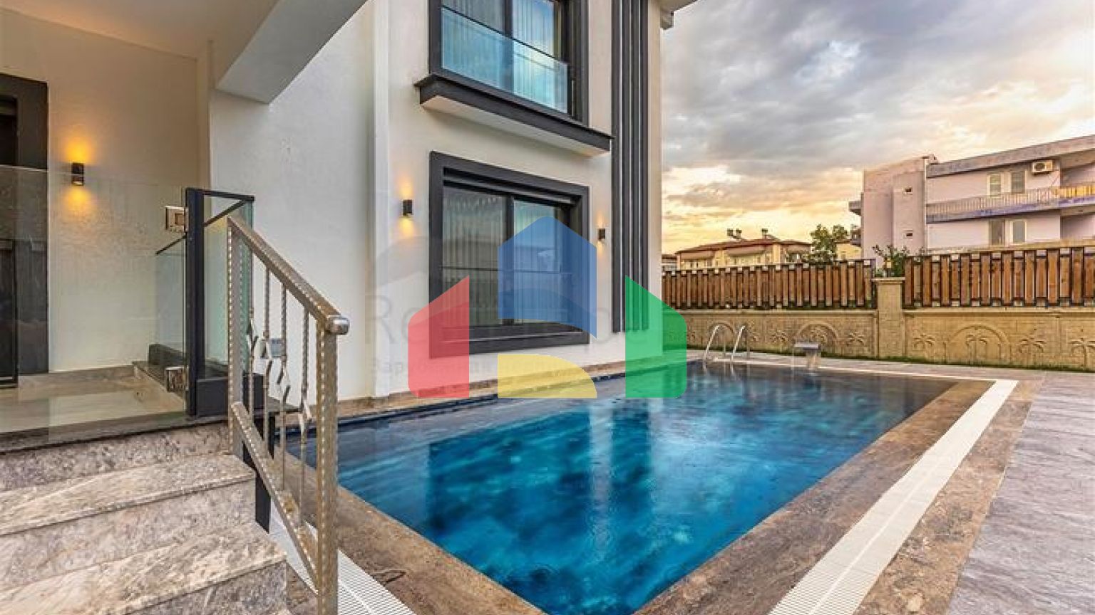 Вилла планировки 3+2 в районе Белек - Анталия