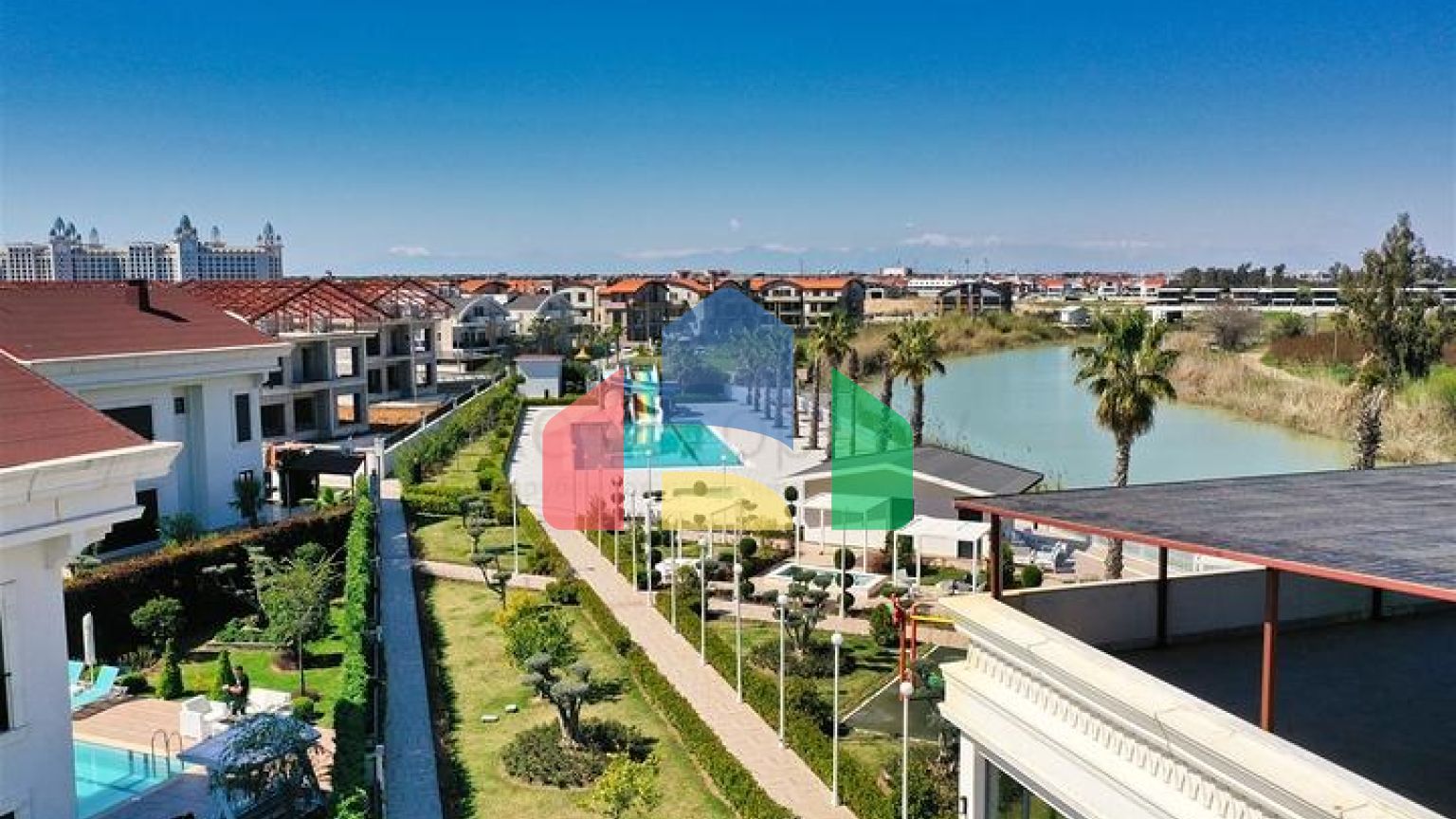 Вілли планування 4 + 1 в районі Белек - Анталія