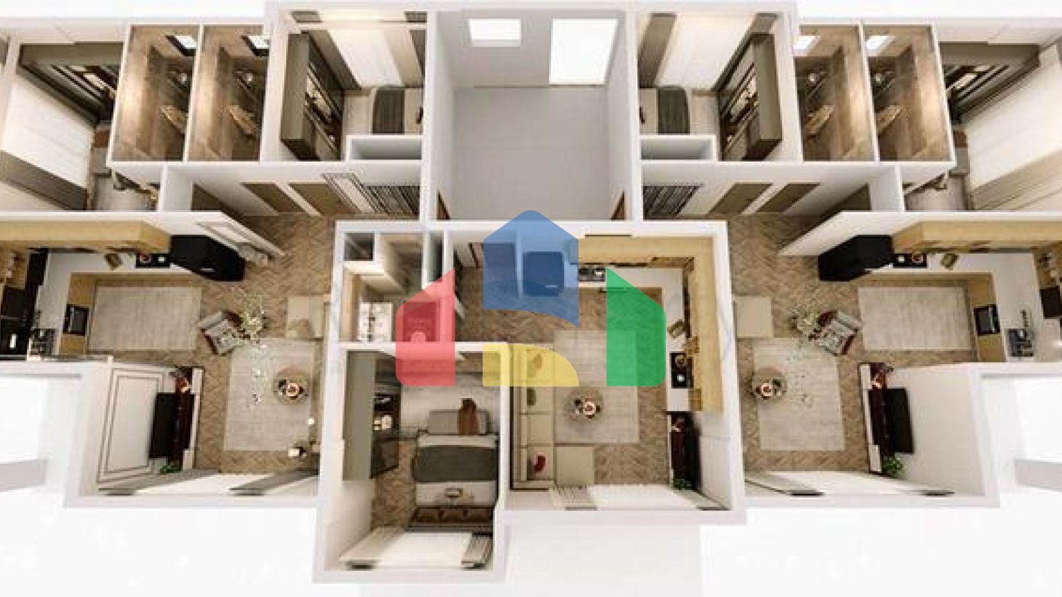 Квартиры планировки 2+1 в районе Белек - Анталия